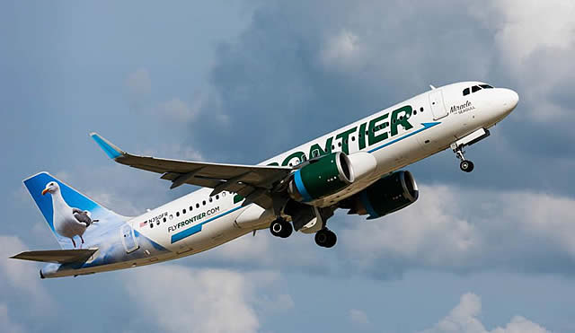 Frontier Airlines Airbus A320, Registration N350FR