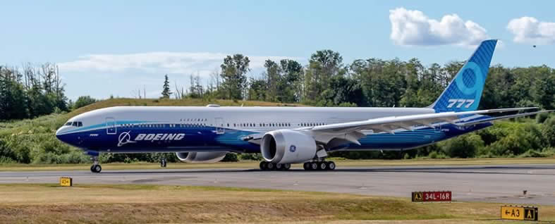 Boeing 777X prepares for first flight on January 25, 2020
