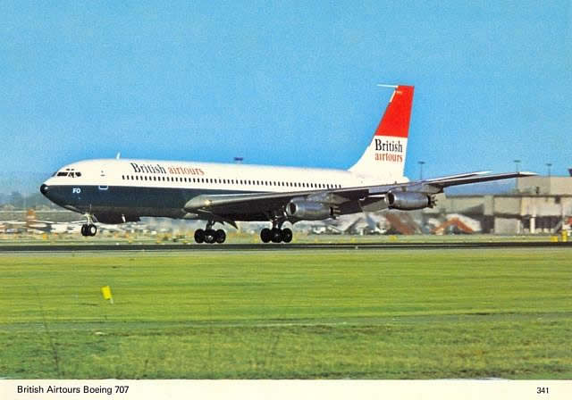 PBritish Airtours Boeing 707