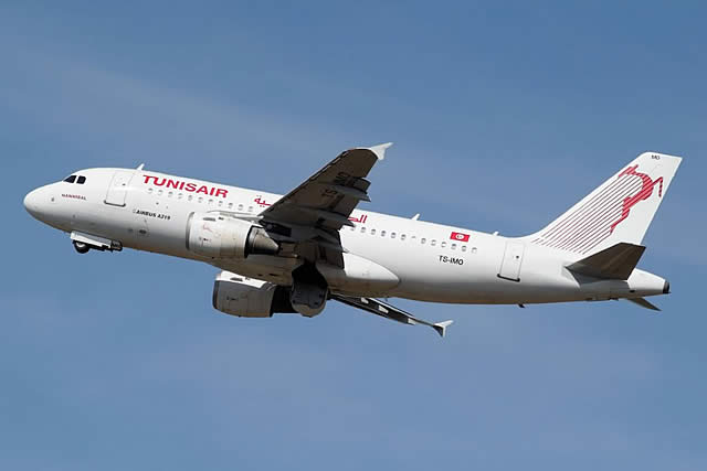 TunisAir Airbus A319-114, Registration No. T-SIMO