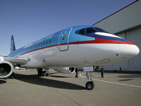 Sukhoi Superjet 100 Airliner