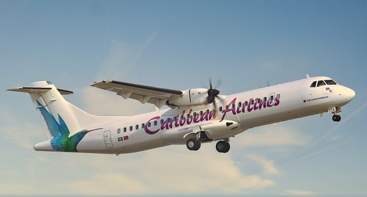 ATR-72-600 of Caribbean Airlines