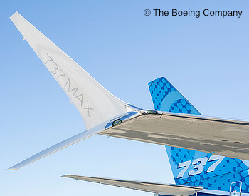Boeing 737 MAX Split Winglets Boeing 737 MAX Split Winglets