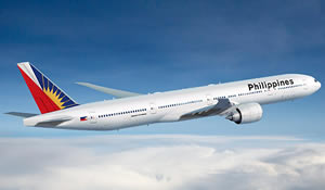 Boeing 777-300ER of Phillipines Airlines