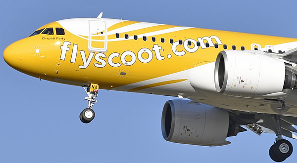 FlyScoot Airbus A320