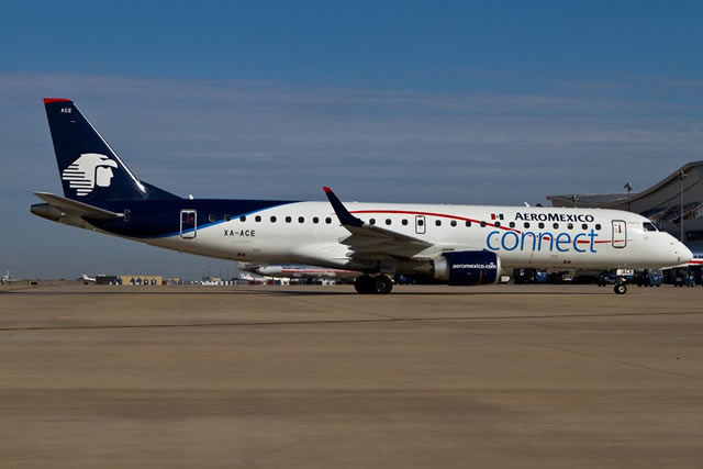 Aeromexico Connect E190LR, Registration XA-ACE