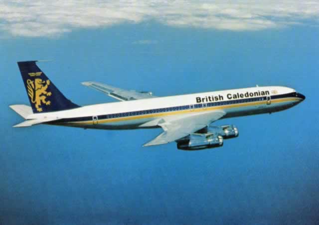 Boeing 707 of British Caledonian