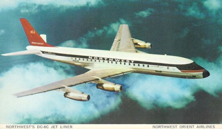 Douglas DC-8 of Northwest Airlines