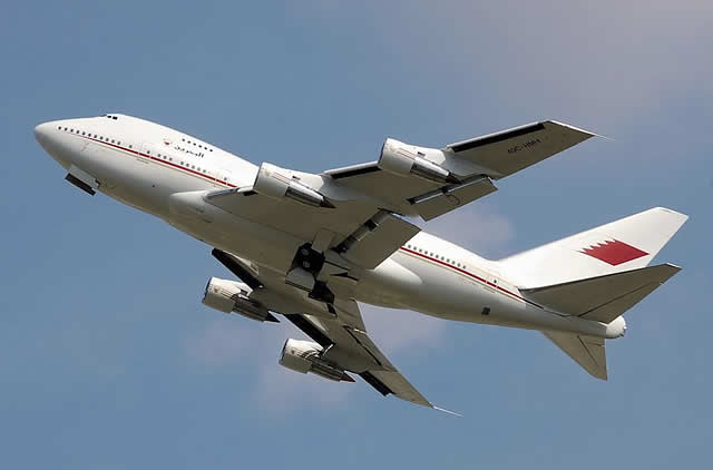 Bahrain Air Boeing 747-SP