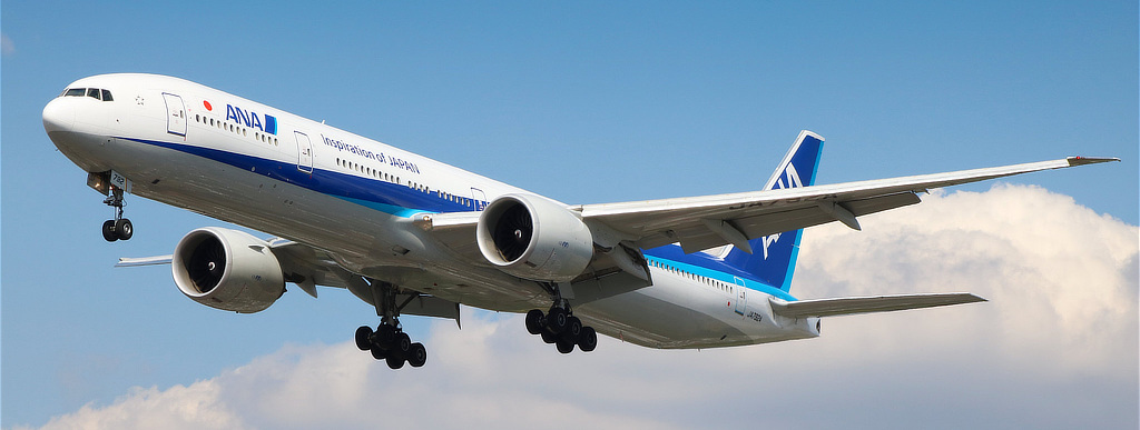 Boeing 777-300ER Registration JA792A of ANA