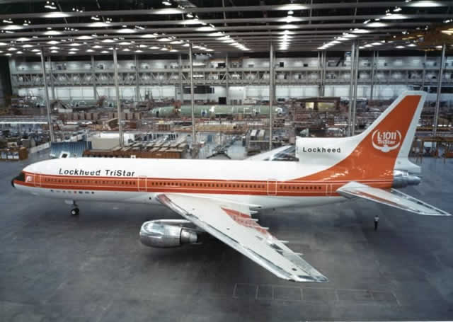 Lockheed L-1011 Tristar at the Palmdale, California assembly plant