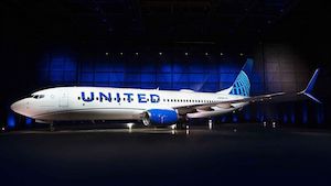 New United Airlines livery announced in April, 2019